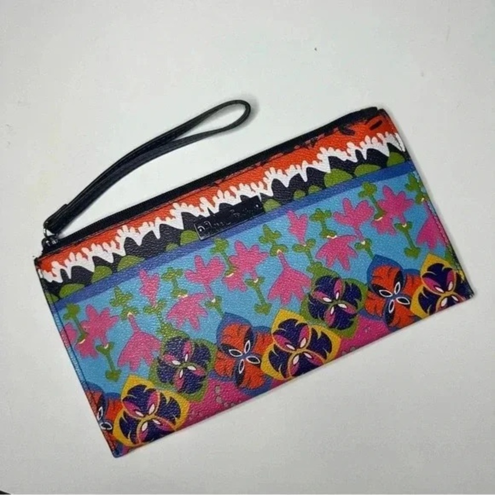 Vera Bradley Multicolor Floral Wristlet